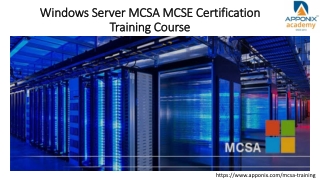 MCSA COURSE