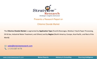 Chlorine Dioxide Market Projected to Grow at a Steady Pace During 2021-2026