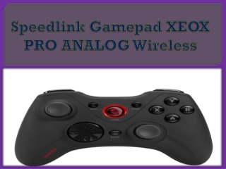 Speedlink Gamepad XEOX PRO - ANALOG Wireless