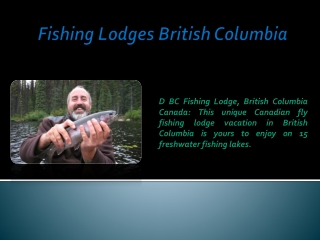 Fishing Lodges British Columbia