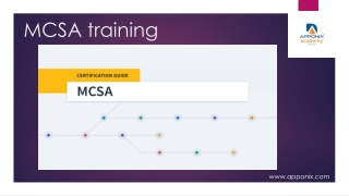 MCSA training