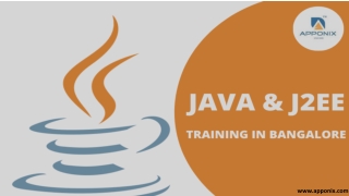 Java Training Institute in Bangalore