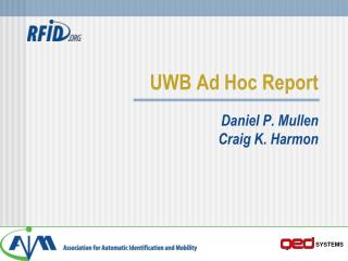 UWB Ad Hoc Report