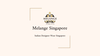 PPT Melange Singapore