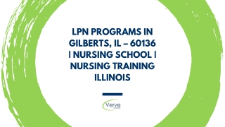 LPN Programs in Gilberts, IL – 60136 | Nursing School |Nursing Training Illinois