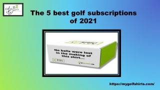 The 5 best golf subscriptions of 2021