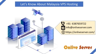 Get A Flexible Malaysia VPS Hosting By Onlive Server