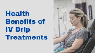 In Home IV Vitamin Drip Therapy Treatments