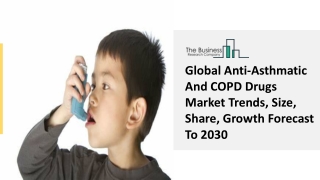 Anti-Asthmatic And COPD Drugs Market Industry Analysis, Size, Share, Trends 2030
