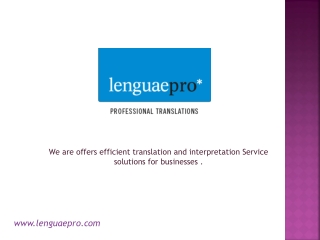 Translation Company in Connecticut | LenguaePro