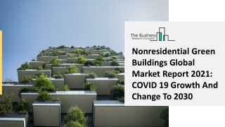 Nonresidential Green Buildings Market Business Opportunities, Current Trends