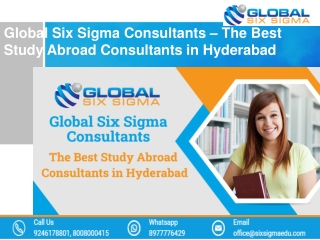 best consultancy in hyderabad for abroad studies I best study abroad consultants
