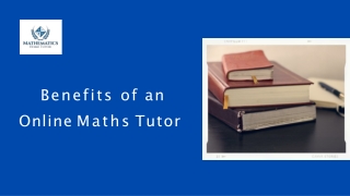 Benefits of an Online Math Tutor