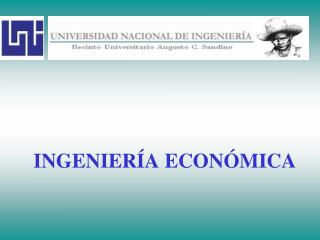 INGENIERÍA ECONÓMICA