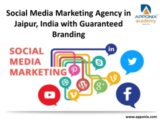 Social Media Marketing PPT