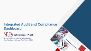 Integrated Audit and Compliance Dashboard