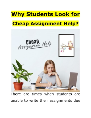 Why-Students-Look-for-Cheap-Assignment-Help