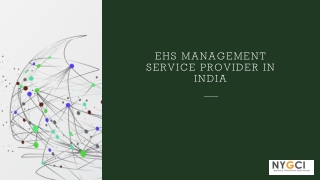 EHS Management Service Provider in India