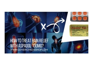 Buy Aspadol 100mg (Tapentadol) Tablets in USA,UK & AU | Low price