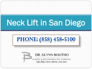 Neck Lift in San Diego