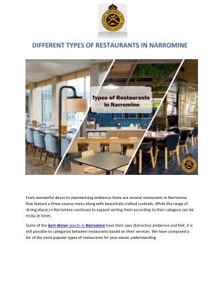 DIFFERENT TYPES OF RESTAURANTS IN NARROMINE-converted (4)