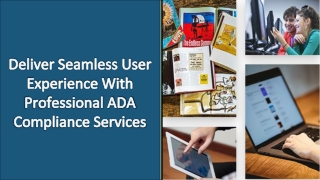 Deliver Seamless User Experience with Professional ADA Compliance Services