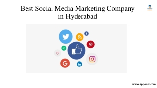 Best Social Media Marketing Company in Hyderabad