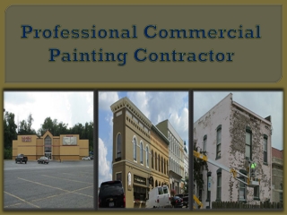 Professional Commercial Painting Contractor
