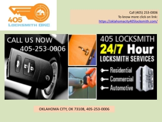 405 Locksmith Oklahoma City