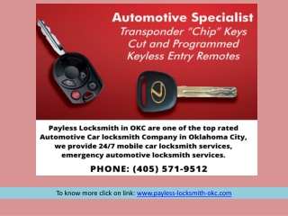 Affordable Emergency Locksmith Services