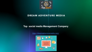 Top  social media Management Company