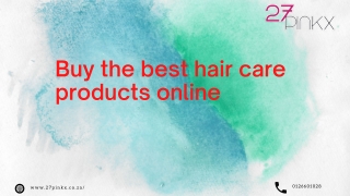 Buy the best hair care products online
