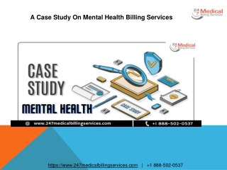 A Case Study On Mental Health Billing Services