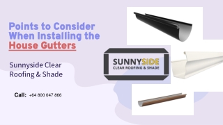 House Gutter Installation Guide - Sunnyside NZ