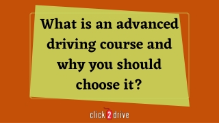 Top 4 Benefits of Advanced Driver Training in California