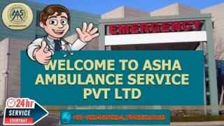 Ensure Air Ambulance with Quick Response at Low Cost |ASHA