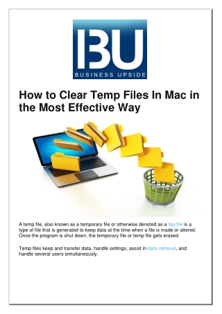 How to Clear Temp Files In Mac in the Most Effective Way