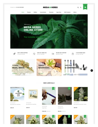 Mega herbs online store