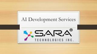 AI Development Services