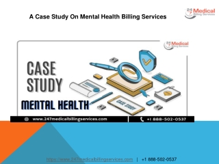 A Case Study On Mental Health Billing Services