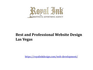 Professional Website Design Las Vegas