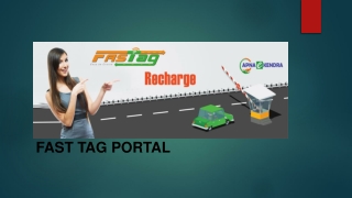 fast tag portal