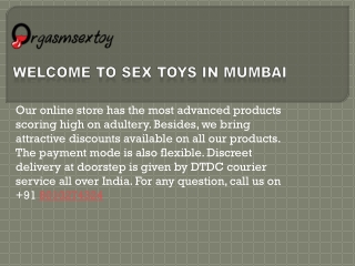 Buy online sex toys in Mumbai
