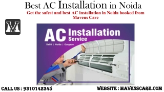 Book The Best AC Installation in Noida