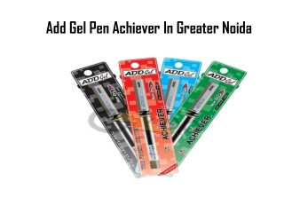 Buy Best Add Gel Pen Achiever In Delhi And Greater Noida