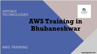 AWS Training in Bhubaneshwar