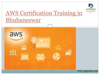 AWS Certification Training Bhubaneswar
