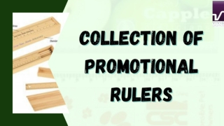 Promotional Rulers | Plastic Or Metal Rulers | Vivid Promotions