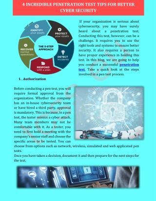 4 INCREDIBLE PENETRATION TEST TIPS FOR BETTER CYBER SECURITY