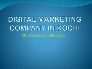 Digital Marketing Company in Kochi